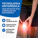 Joelheira  RELIEF Compressiva Unissex - Segurança sem Dor
