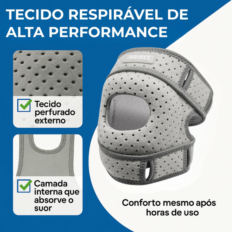 Joelheira  RELIEF Compressiva Unissex - Segurança sem Dor