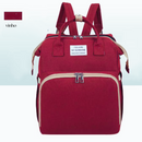 Berço Dobrável  MommyCare 3 em 1 - Mochila Multifuncional para Mamães