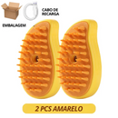 Escova 3 em 1- PetClean, Higiene com Vapor para Cães e Gatos