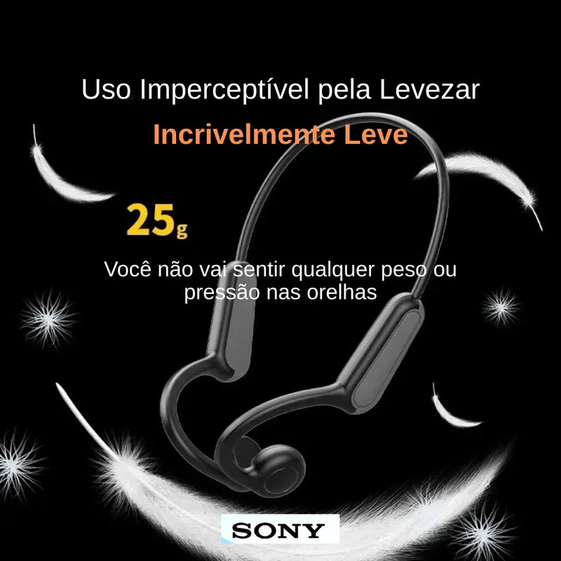 Fone Condução Óssea SONY BoneConfort - Liberdade Total