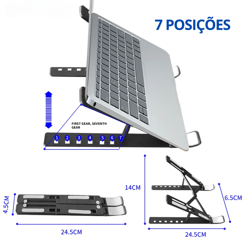 Suporte Portátil para Laptop/Tablet MAGIC ARM 7P