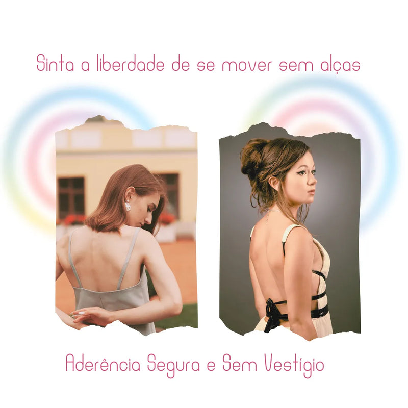 Sutiã Silicone Auto Adesivo Up&Lift - Sem alças - Reutilizável