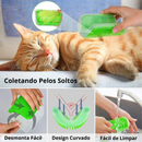 Escova CatComfort 2 em 1- O Carinho Diário que Seu Gato Merece!
