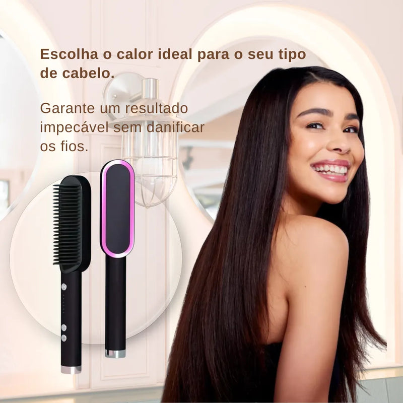 Pente Alisador LissMaster - Multifuncional  2 em 1