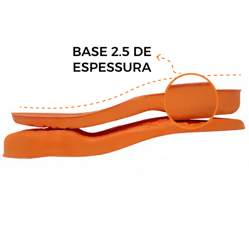 KIT 2 Pares de Palmilha Ortopédica de Gel P.U - FlexSport™