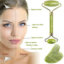 Rolo Massageador Facial JadePure