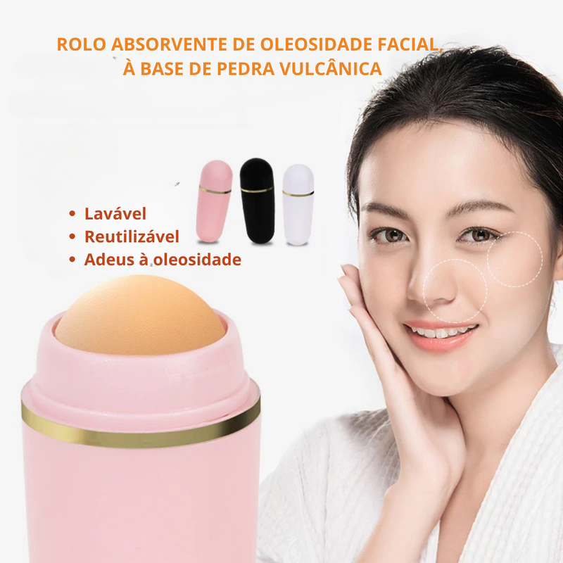 Anti Oleosidade Facial OIL FREE, Pedra Vulcânica Natural