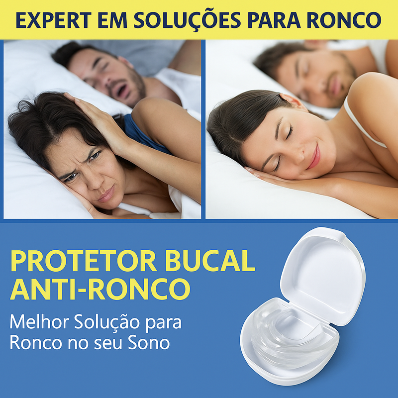 SleepGuard Pro — Anti Ronco Ajustável para Noites Silenciosas e Sono Restaurador!