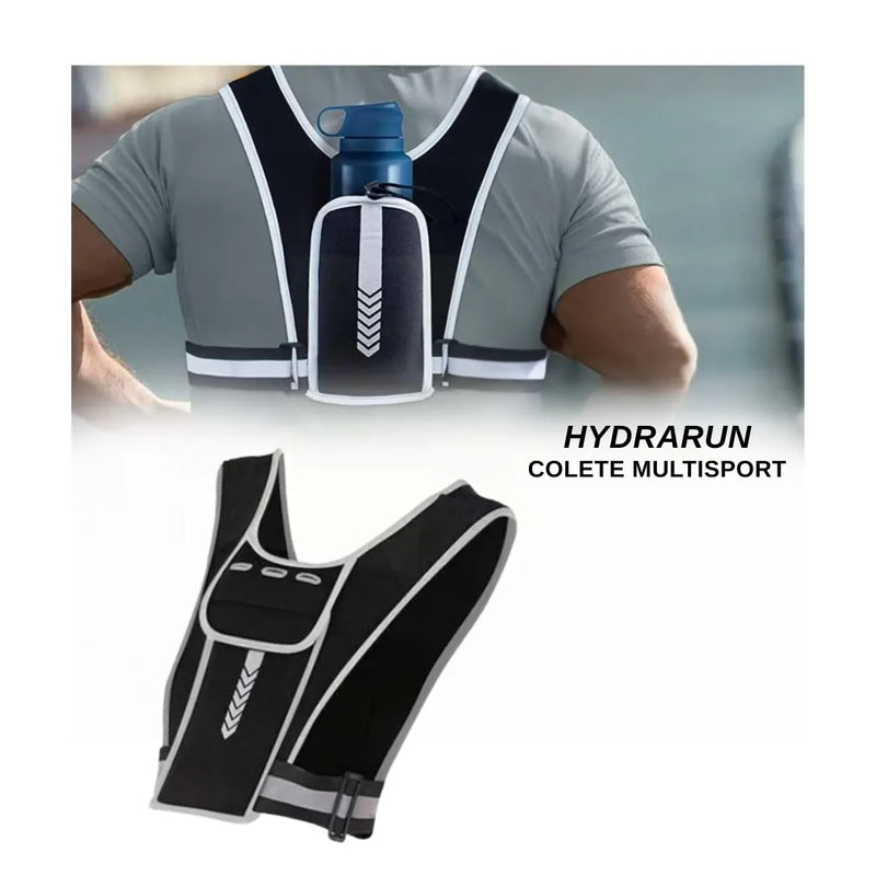 Colete MultiSport HydraRun (Porta telefone e Água)
