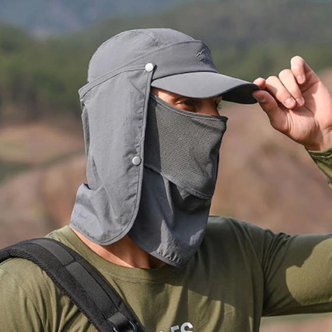 Chapéu SunShield 4 em 1 - Proteção UV Total