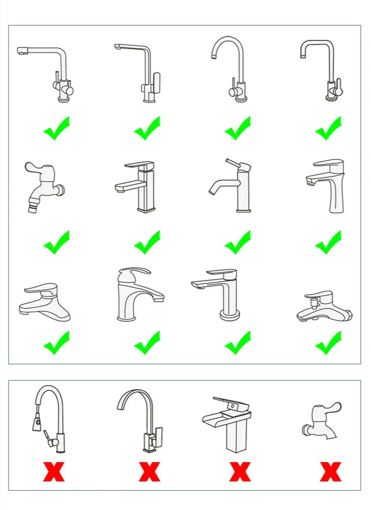 Extensor de Torneira Rotativa De 1080 - AquaFlex