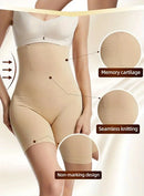 Calcinha de cintura alta para mulheres, controle de barriga, levantamento de bumbum, shorts finos, roupa interior, shapewear, shaper do corpo, super venda