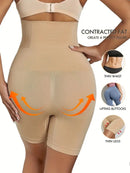 Calcinha de cintura alta para mulheres, controle de barriga, levantamento de bumbum, shorts finos, roupa interior, shapewear, shaper do corpo, super venda