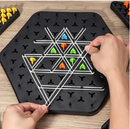 Triângulo Xadrez Jogo de Tabuleiro Diversão Garantida®